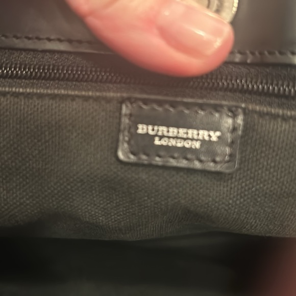 Authentic Burberry Small Tote - Picture 4 of 10